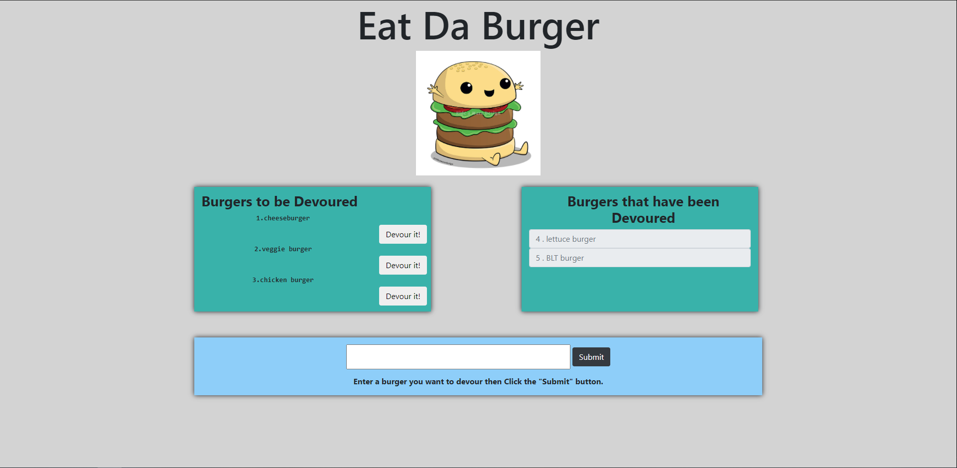 burger